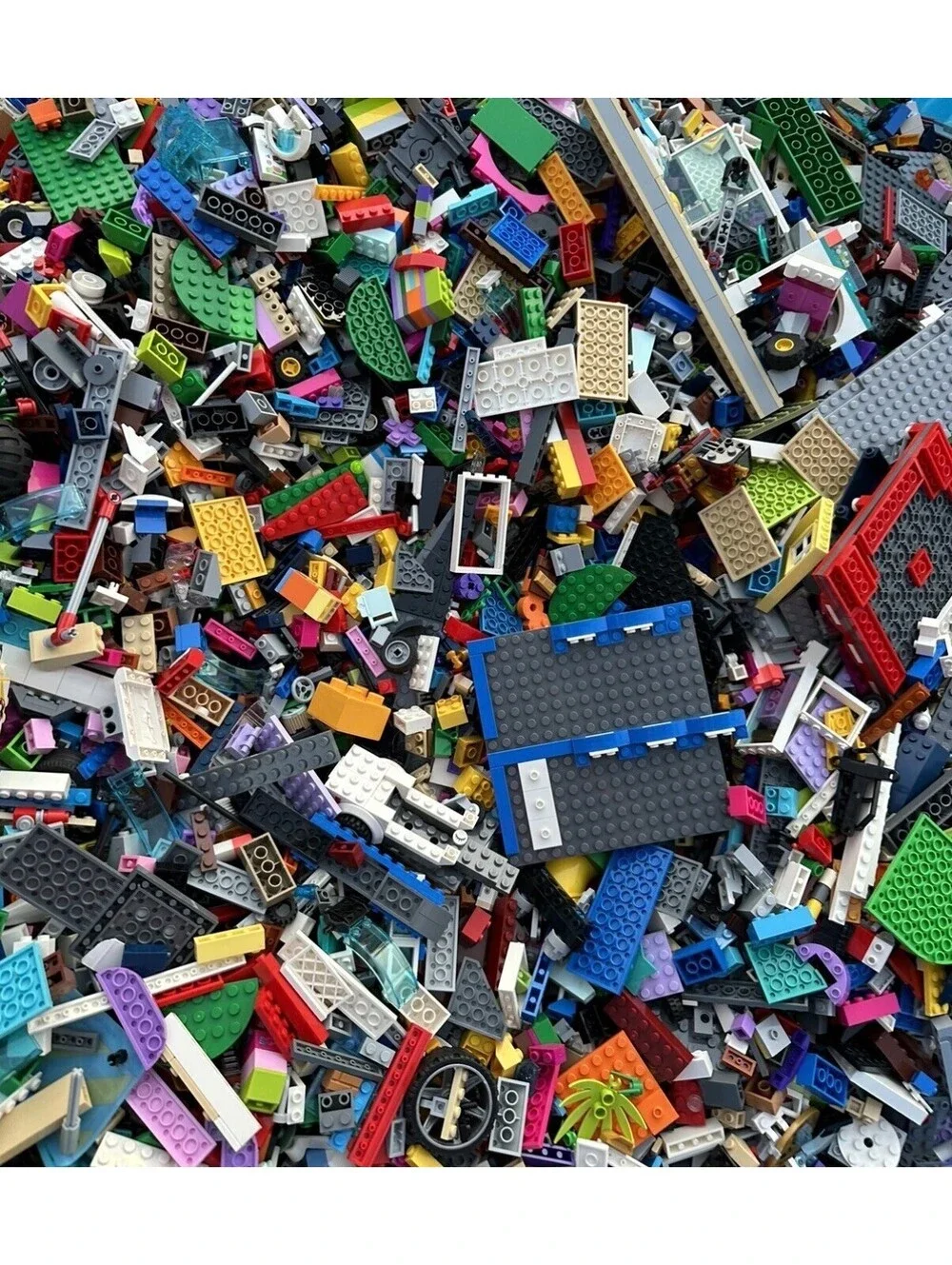 5 lbs Pound LEGO Building Pieces Parts Blocks Bulk Lot Random Washed Bricks Toy